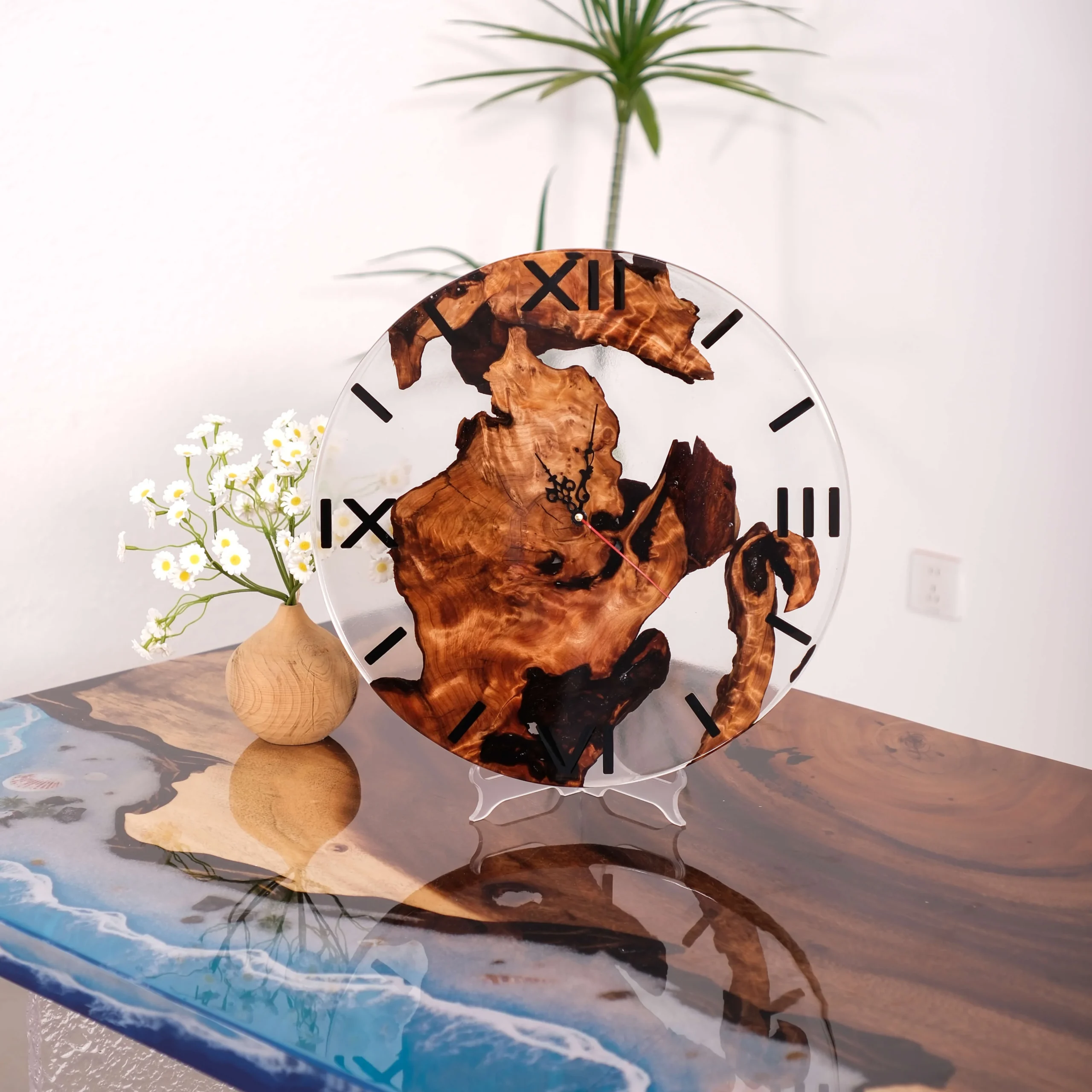 Cunninghamia-Wood-Epoxy-Resin-Wood-Wall-Clock-15.7-Inches-OT83-001